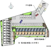 ★手数料０円★大牟田市下白川町２丁目　月極駐車場（LP）